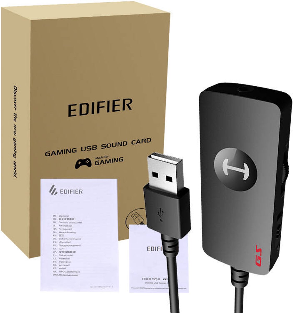 Hecate GS01 Professional Gaming USB Sound Card - afbeelding 3