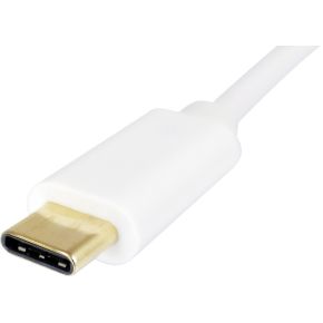 USB-C to 3.5mm Audio Adapter Wit - afbeelding 3