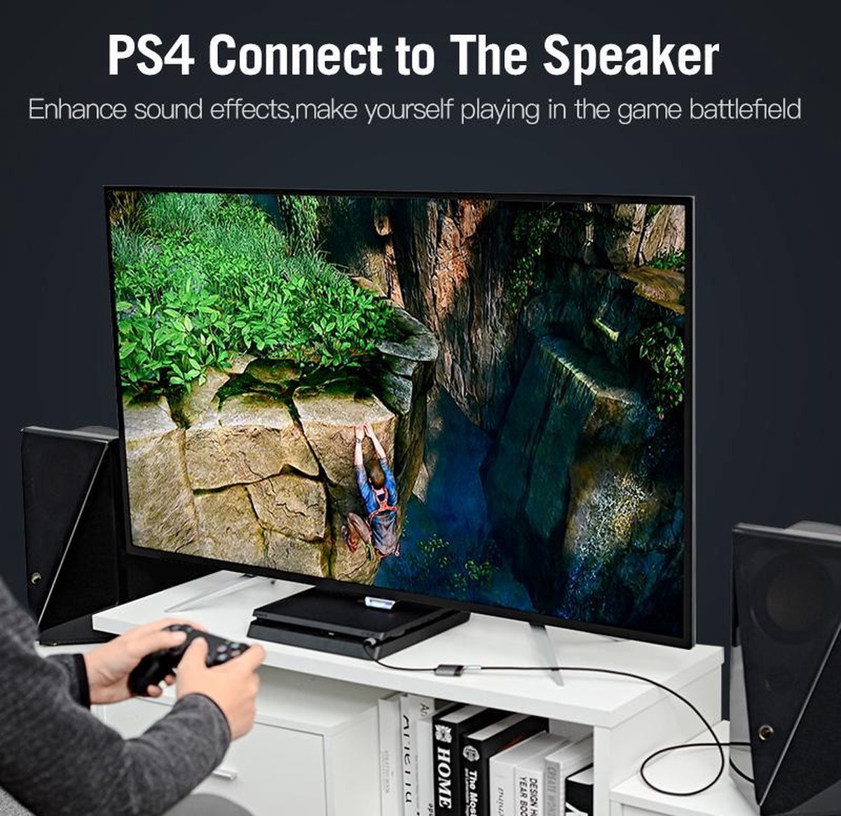 Vention Externe USB Stereo Geluidskaart CDKHB - 24-bit/96kHz, Grijs - afbeelding 10