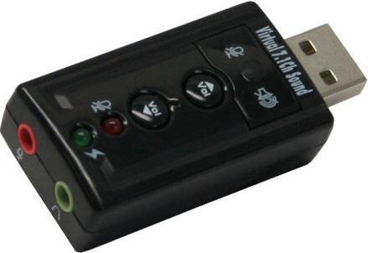 USB HD Audio Adapter 24 Bit 192kHz - afbeelding 2