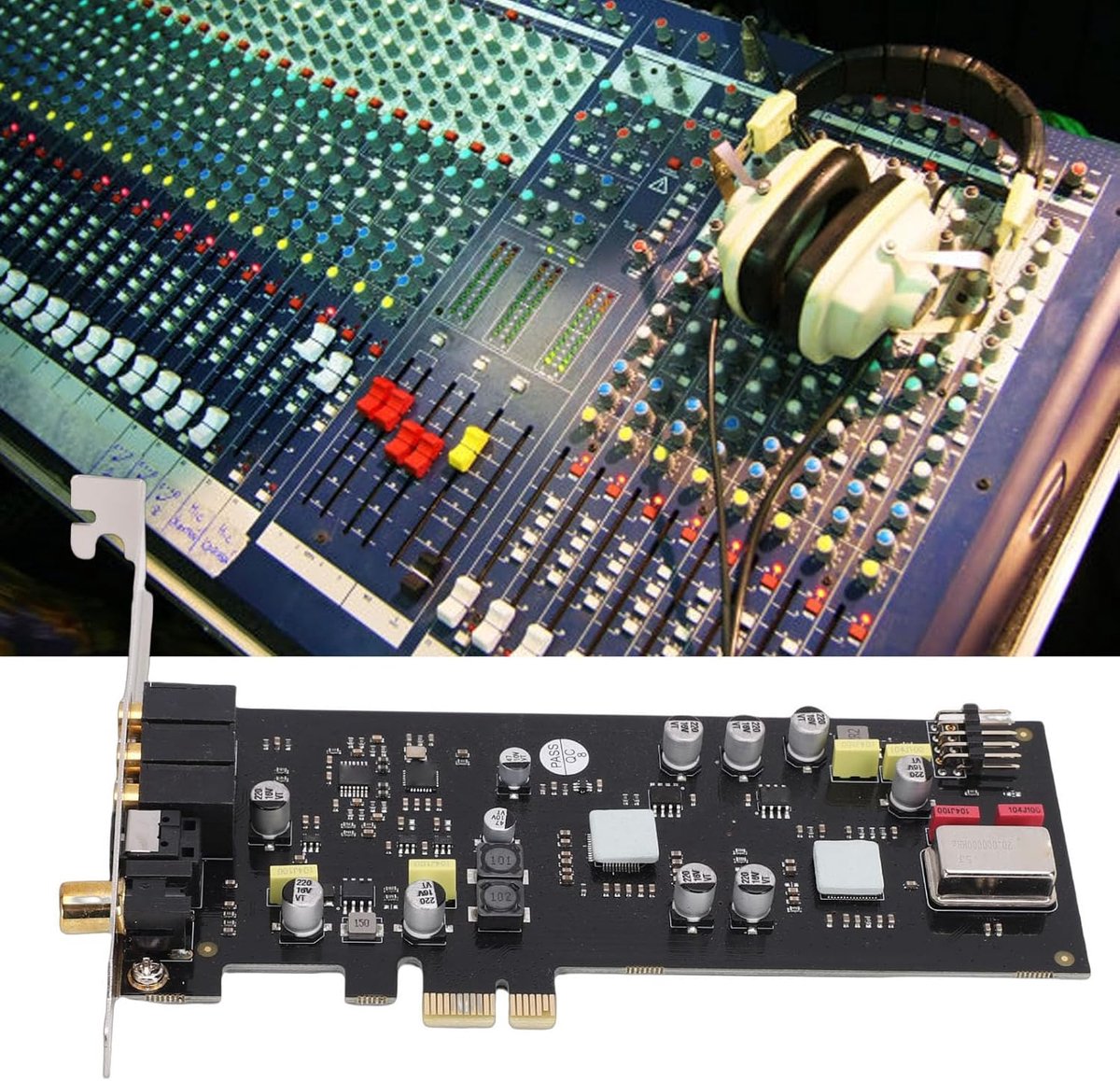 Digitale Glasvezel Coax Geluidskaart (24-bit / 96kHz) - afbeelding 3