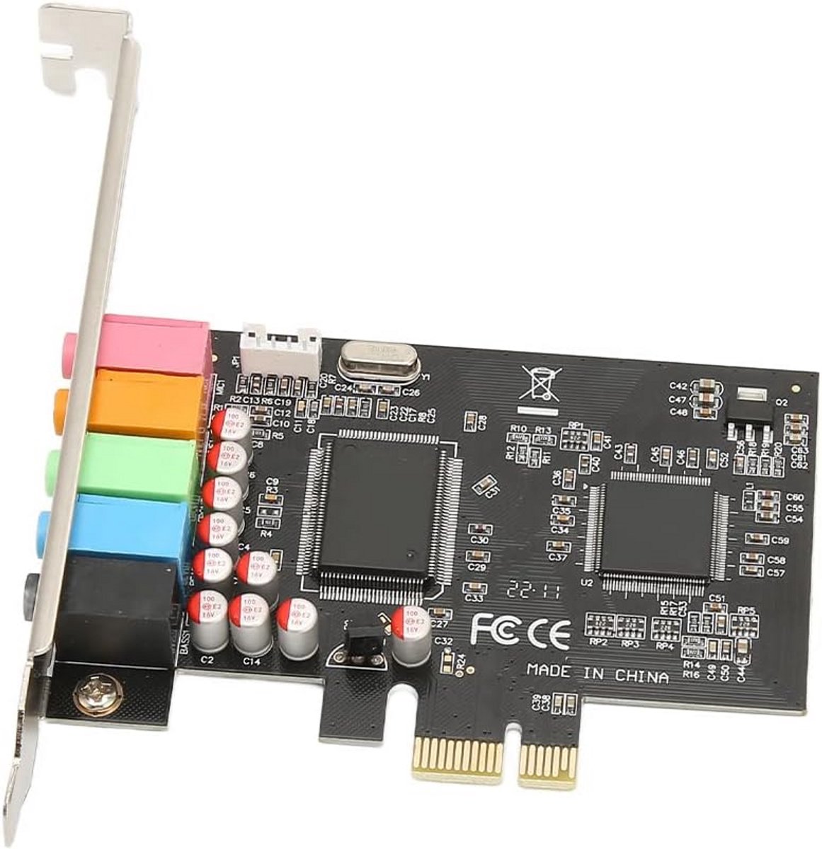 PCIe Geluidskaart 5.1 Kanaals 24-Bit 48kHz - afbeelding 7