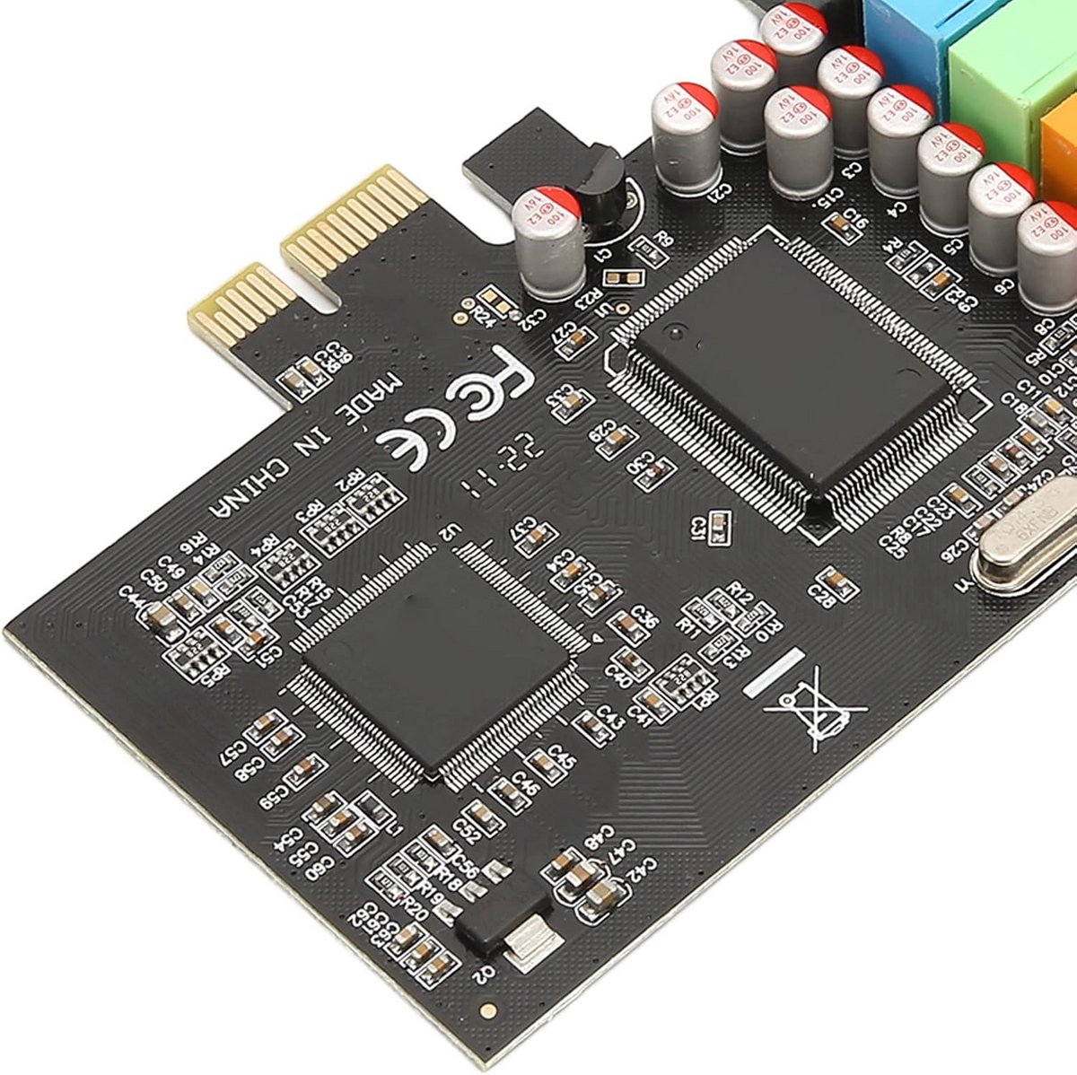 PCIe 5.1 Surround Soundkaart 24-bit 48KHz CMI8738 Chipset - afbeelding 2