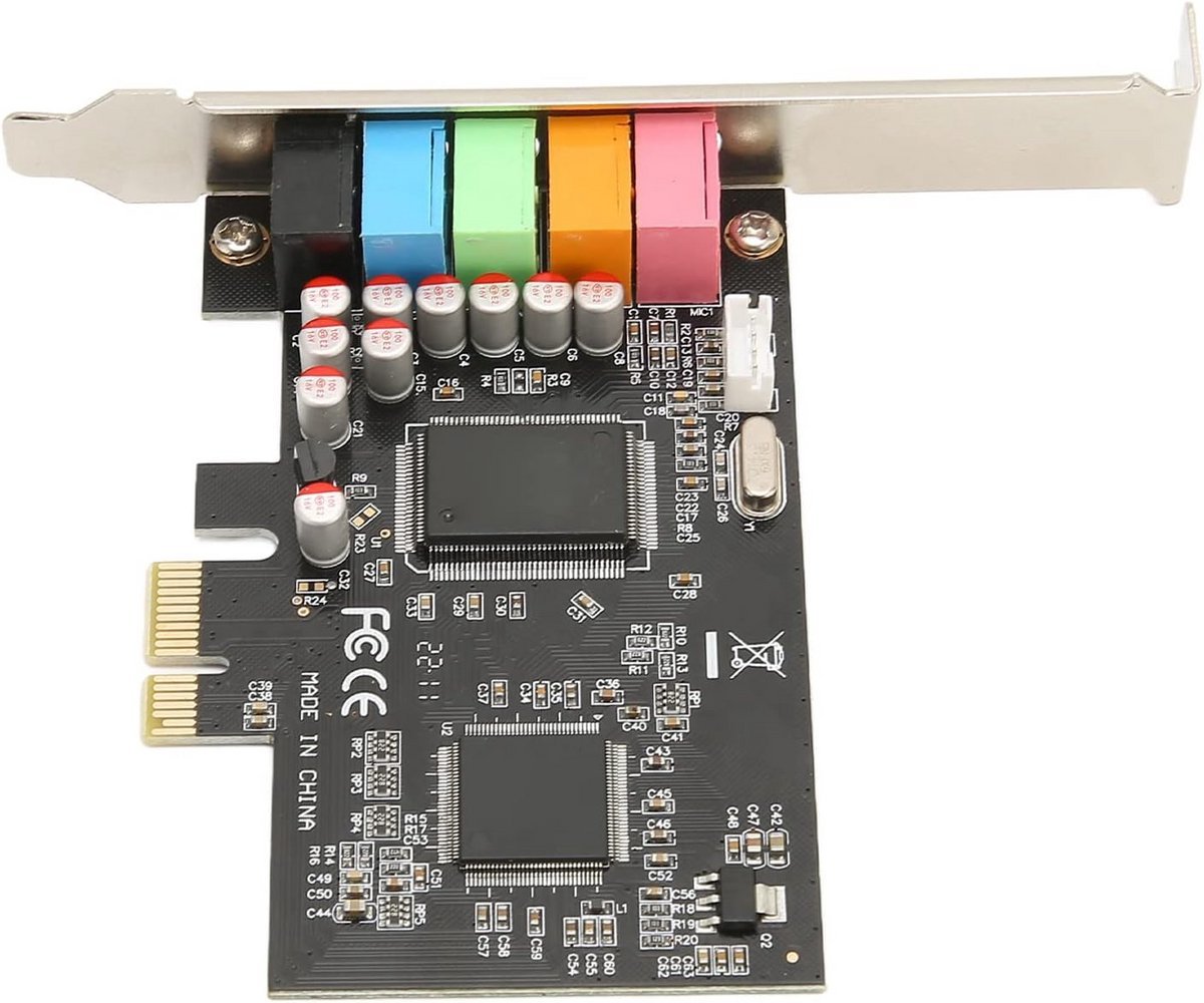 Interne Interne Pc Geluidskaart Pcie 6 Kanaals Surround Sound 24Bit 48Khz