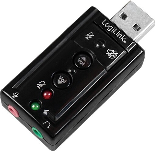 Logilink ua0078 3 orig - LogiLink USB Soundcard 7.1