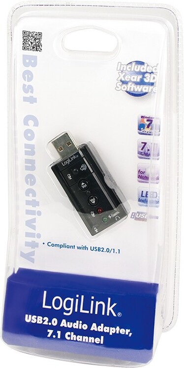 Logilink ua0078 4 orig - LogiLink USB Soundcard 7.1