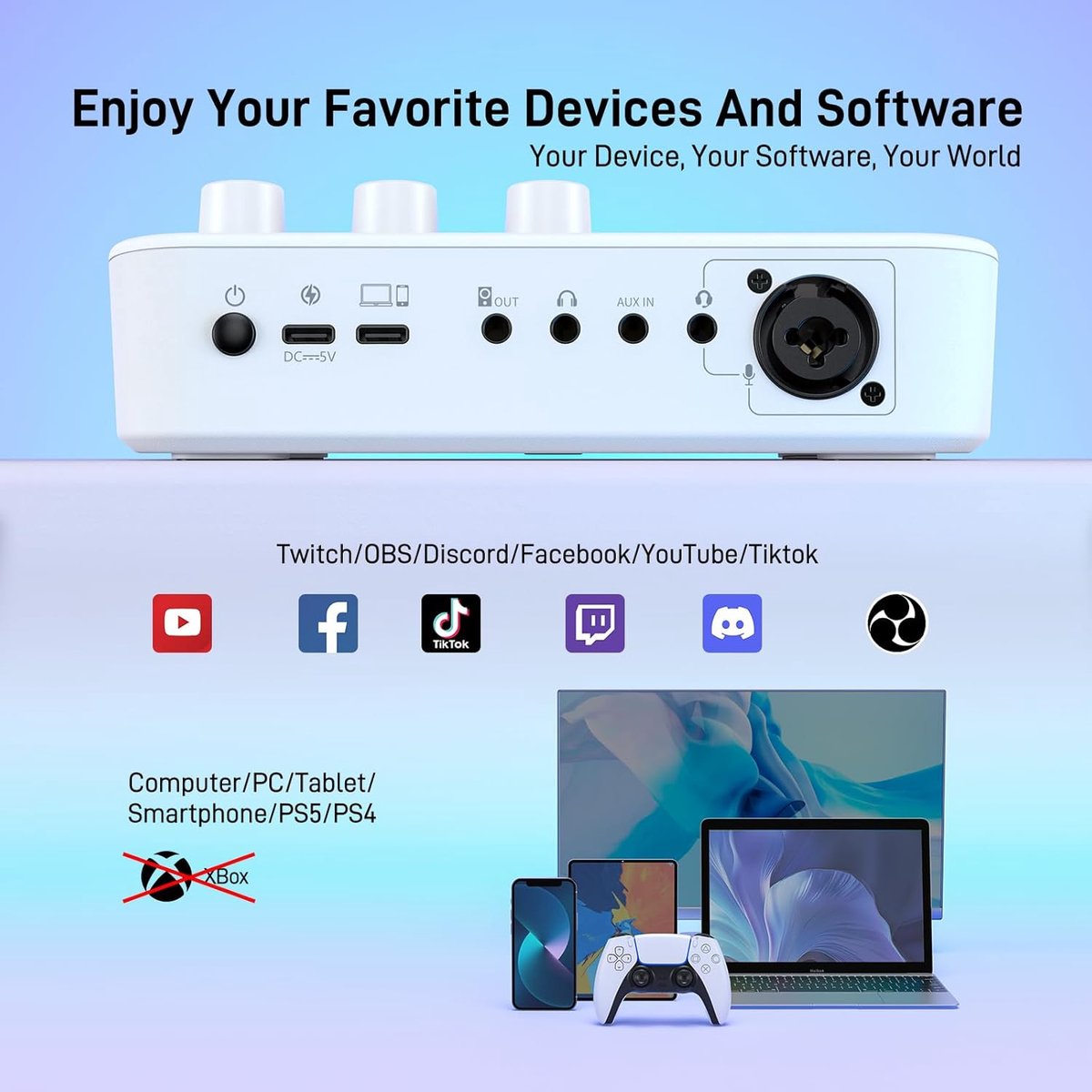 G1 Neo USB Audio Interface - afbeelding 7