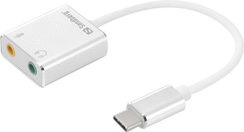 Sandberg Sandberg - 136-26 - Usb-C To Sound Link - Wit