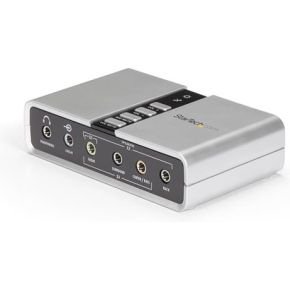 StarTech.com 7.1 USB Audio Adapter External Sound Card with SPDIF Digital Audio