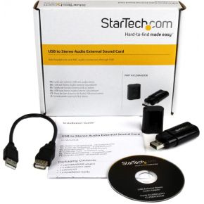 StarTech.com USB Stereo Audio Adapter External Sound Card - afbeelding 5