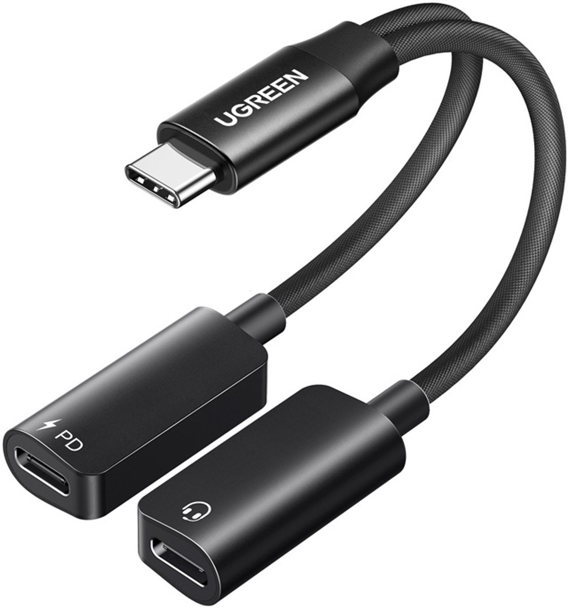 Ugreen Ugreen Usb-C Geluidskaart Naar 2X Usb-C Voor Laptop Computer B