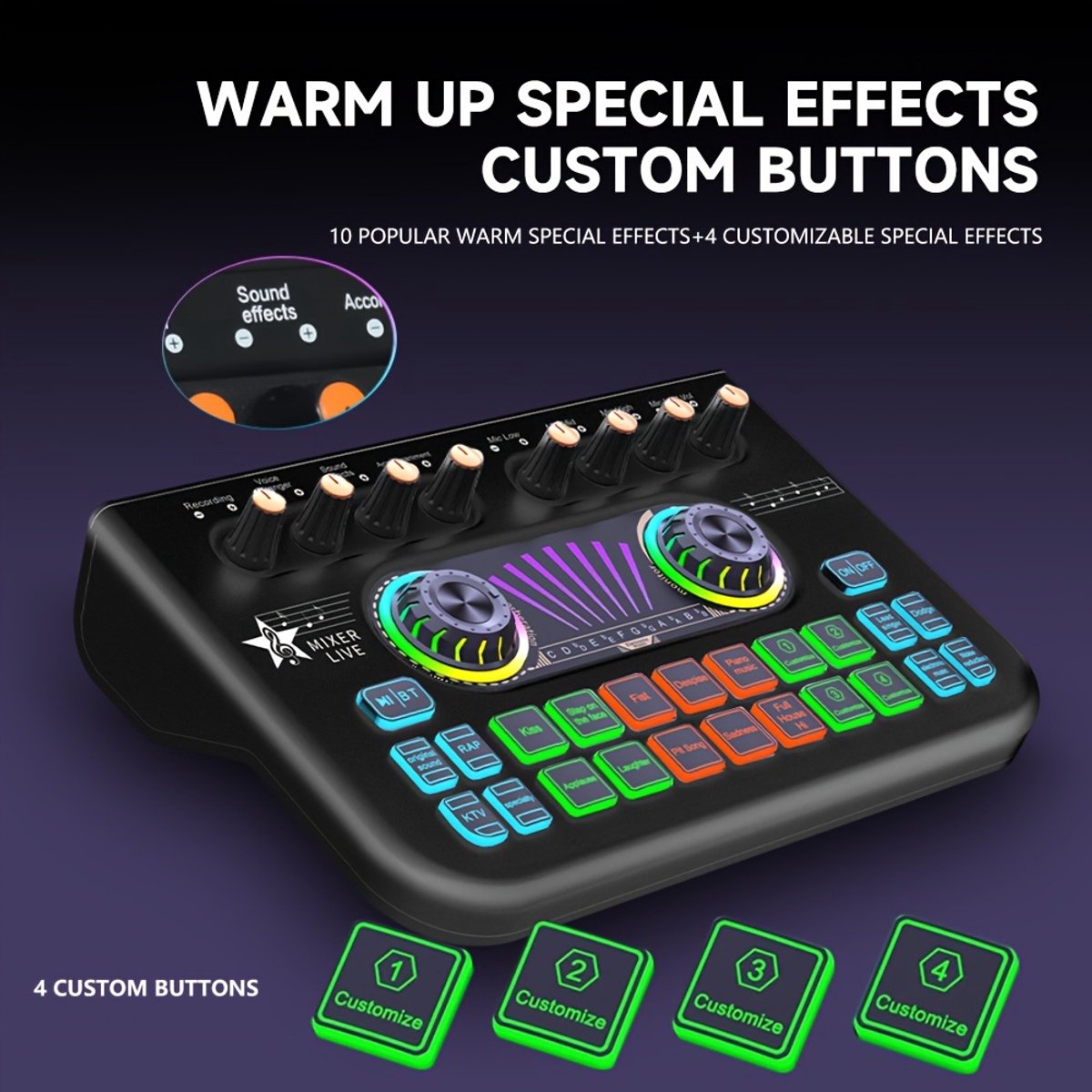 USB Geluidskaart met Ruisonderdrukking - afbeelding 2