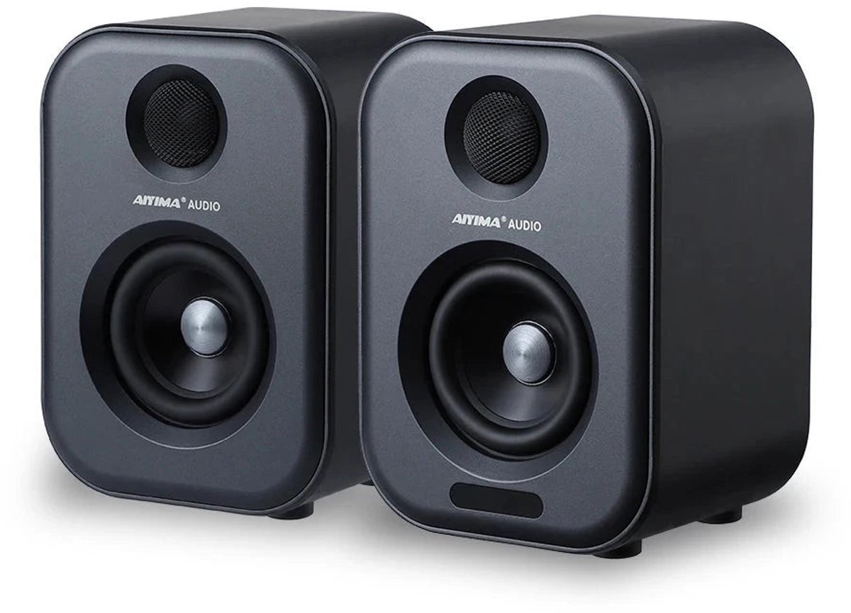Aiyima Aiyima - S400 - Luidspreker - Luidsprekerkabels - Speaker - Speakers Voor Pc - 80W - 45Hz-20Khz - 4-8 Ohm - Zwart