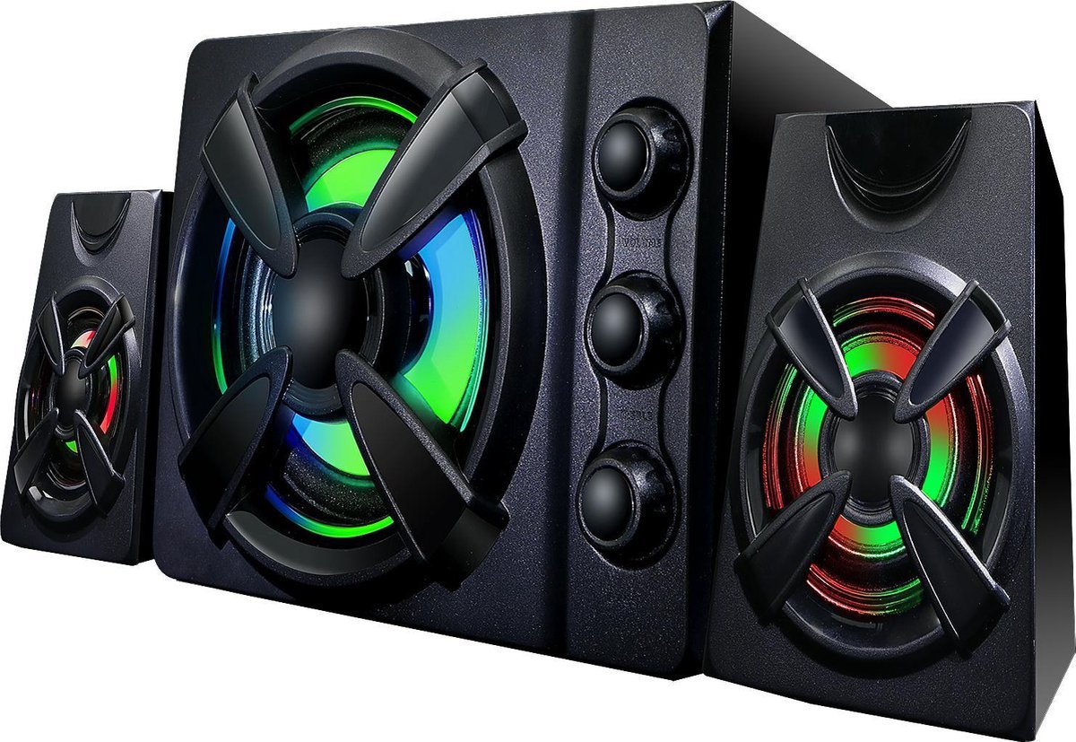 Battletron Battletron Gaming Speaker, Met Led-Verlichting