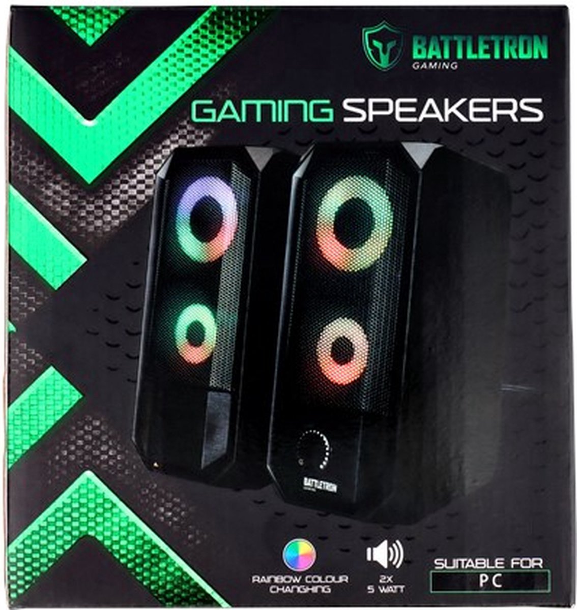 Gaming Speakers met RGB verlichting - afbeelding 2