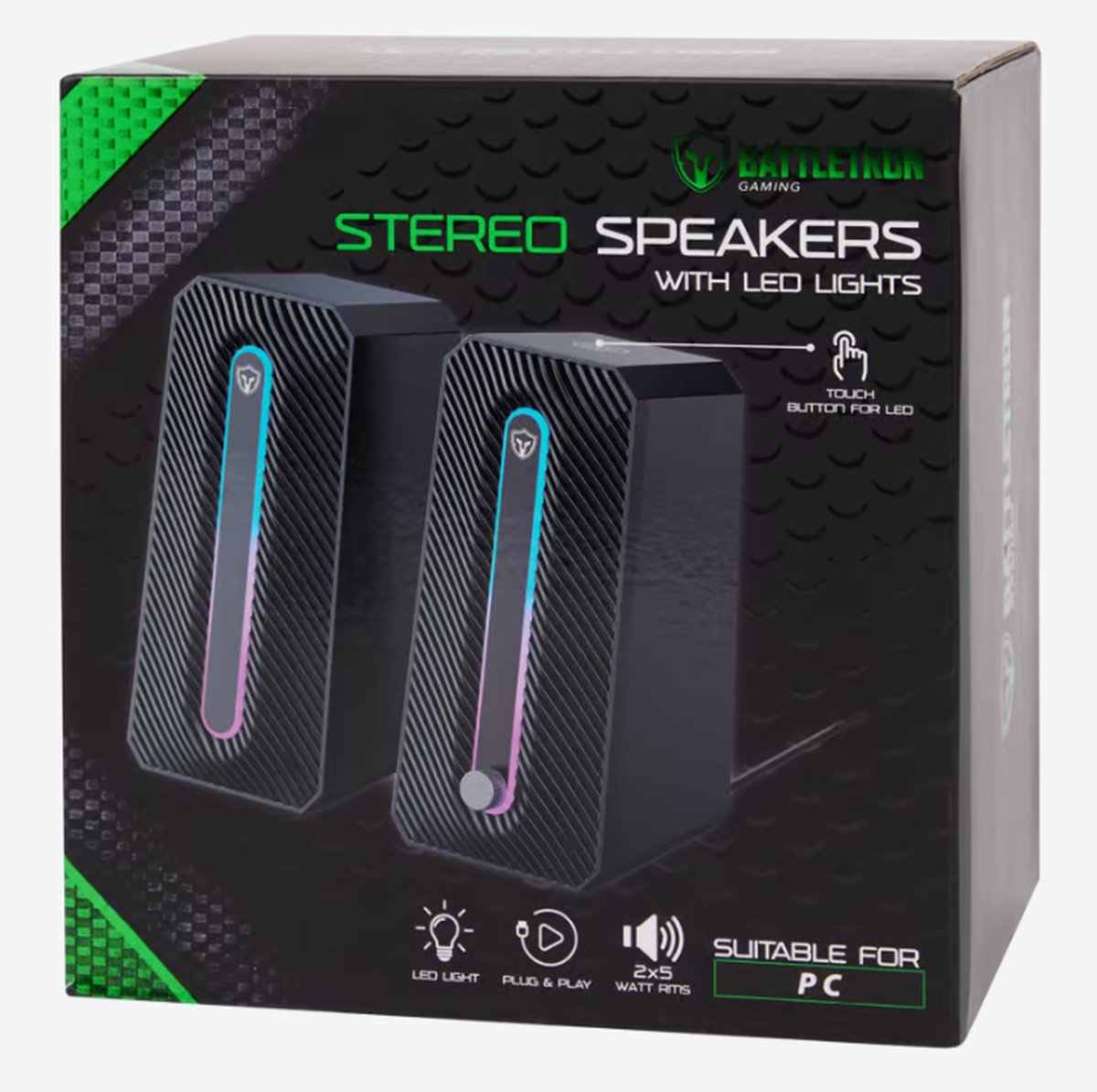 Gaming Speakers met RGB Verlichting - afbeelding 2