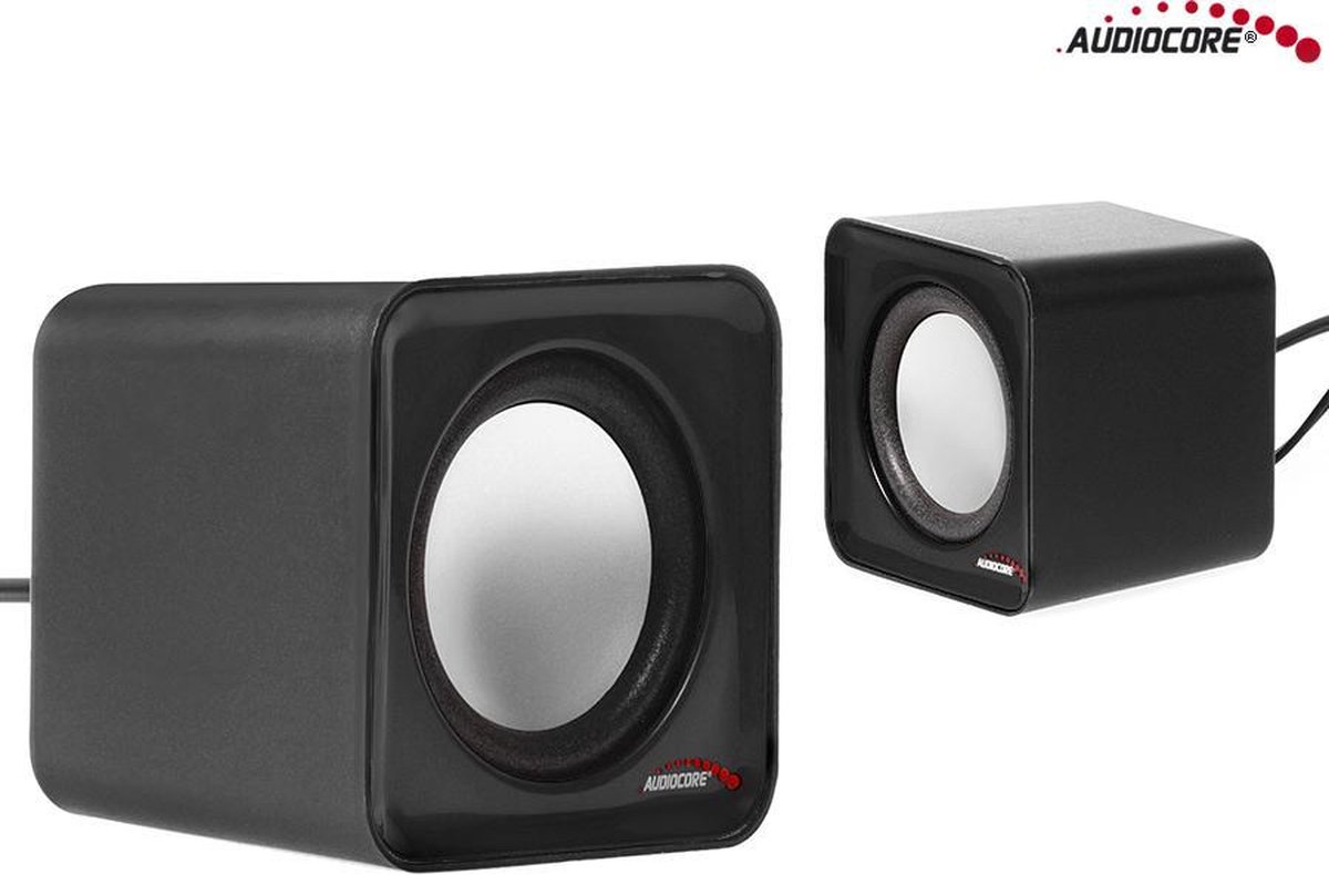 Compacte Stereo Luidsprekers Audiocore Ac870 Pc Speakers - afbeelding 3