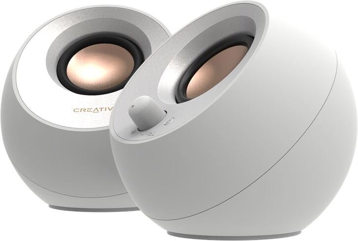 Creative labs pebble v3 wit 2 orig - Creative Pebble V3 Minimalistic USB-C s Speakers (White)