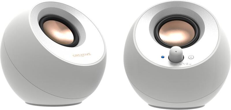 Creative labs pebble v3 wit 4 orig - Creative Pebble V3 Minimalistic USB-C s Speakers (White)