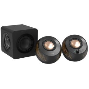 Pebble X Plus 2.1 USB-C Computer Speakers with Subwoofer and Customizable RGB Lighting - afbeelding 2