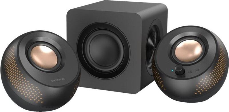 Creative labs pebble x plus zwart 3 orig - Creative Pebble X Plus USB-C Computer Speakers (Black)