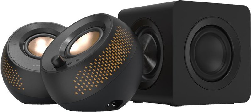 Creative labs pebble x plus zwart - Creative Pebble X Plus USB-C Computer Speakers (Black)