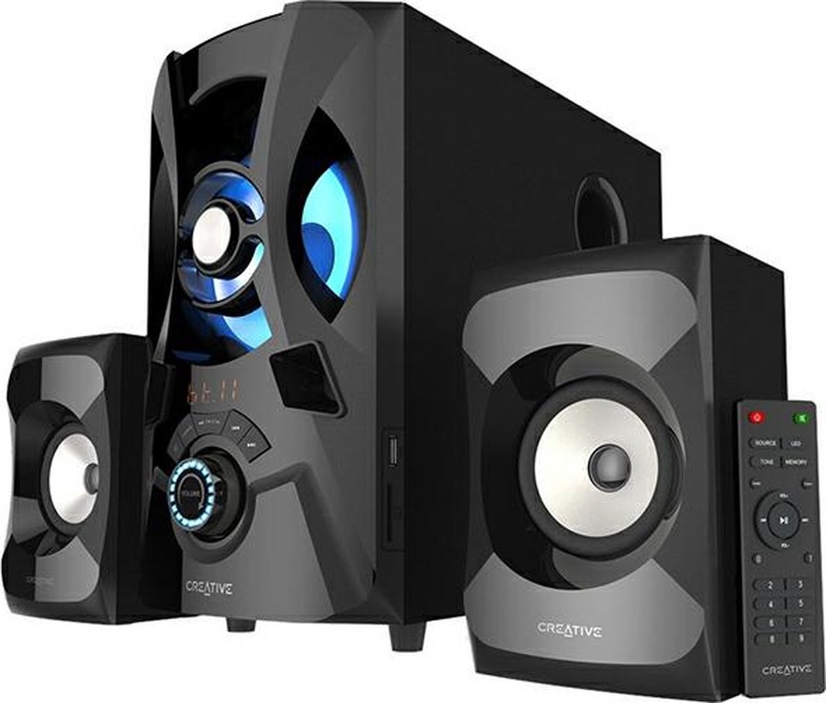 Creative Labs Sbs E2900 60 W Zwart 2.1 Kanalen speaker - afbeelding 7