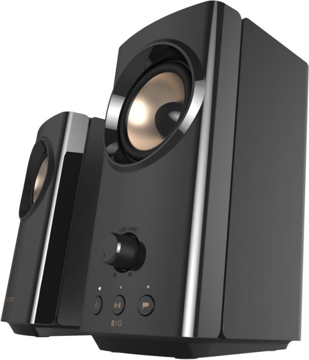 Creative labs t60 zwart 2 orig - Creative T60 Compact Hi-Fi 2.0 Desktop Speakers