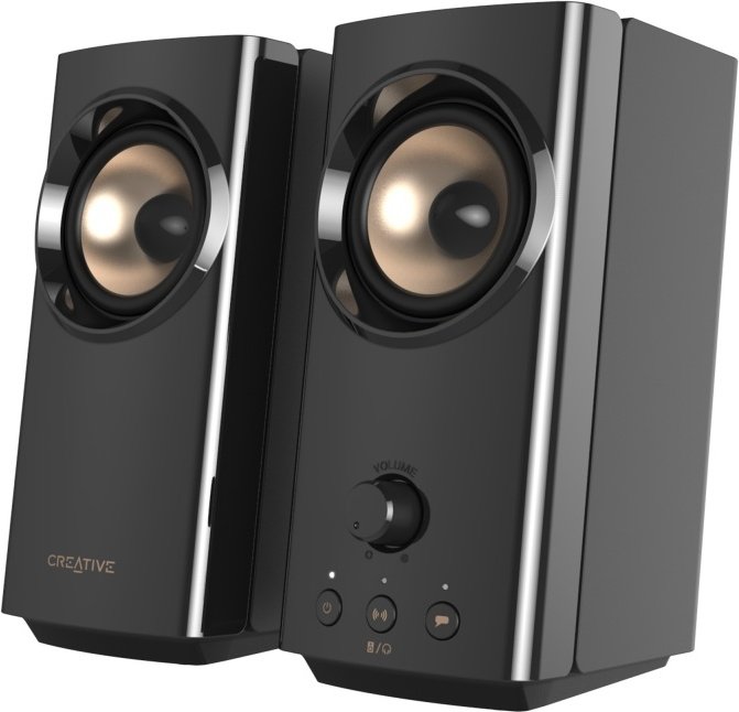 Creative labs t60 zwart - Creative T60 Compact Hi-Fi 2.0 Desktop Speakers