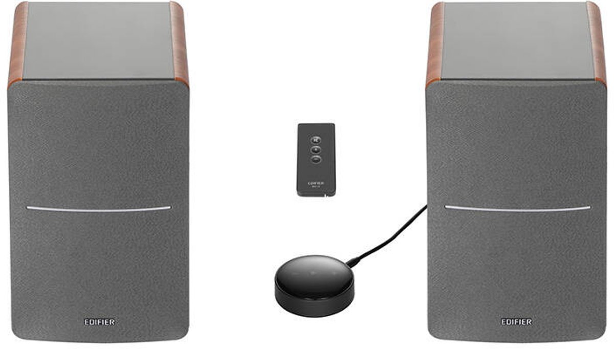 R1280T Boekenplank Luidsprekers met WiiM Mini Hi-Res Wi-Fi Streamer, 42W RMS - afbeelding 4