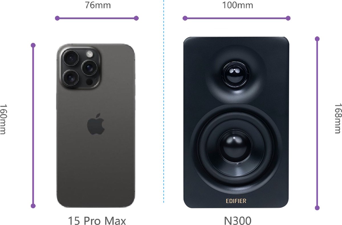 M60 Compact Desktop 2.0 Speakers - afbeelding 2