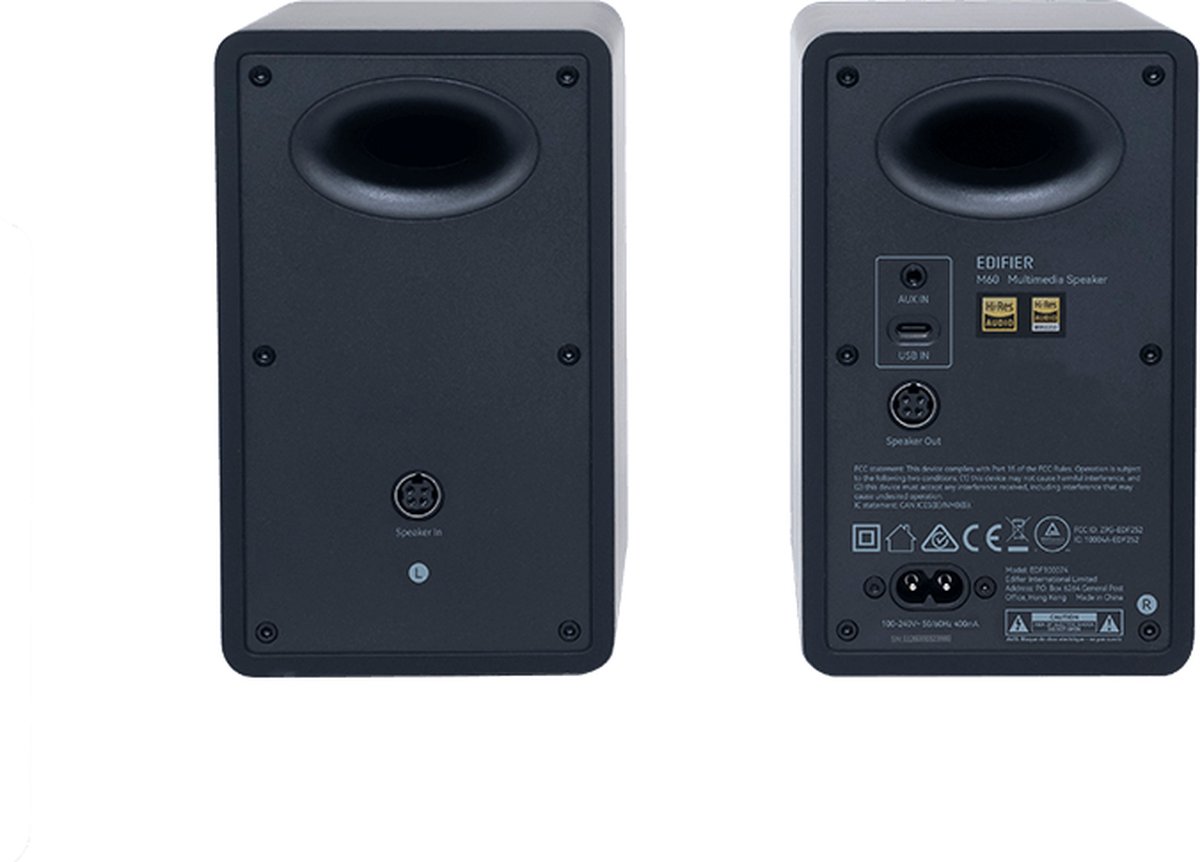 M60 Compact Desktop 2.0 Speakers - afbeelding 5