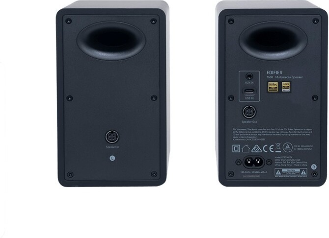 Edifier m60 zwart 4 orig - Edifier M60 Compact Desktop 2.0 Speakers