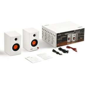 MR3 Actieve Studio Monitor Luidsprekers Wit - afbeelding 5