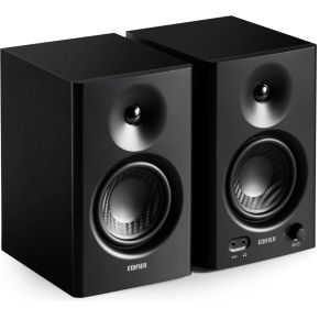 MR4 Powered Studio Monitor Speakers Zwart - afbeelding 3