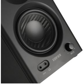 MR4 Powered Studio Monitor Speakers Zwart - afbeelding 4