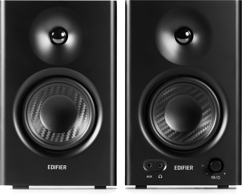 Edifier mr4 zwart 2 orig - Edifier MR4 Powered Studio Monitor Speakers Zwart
