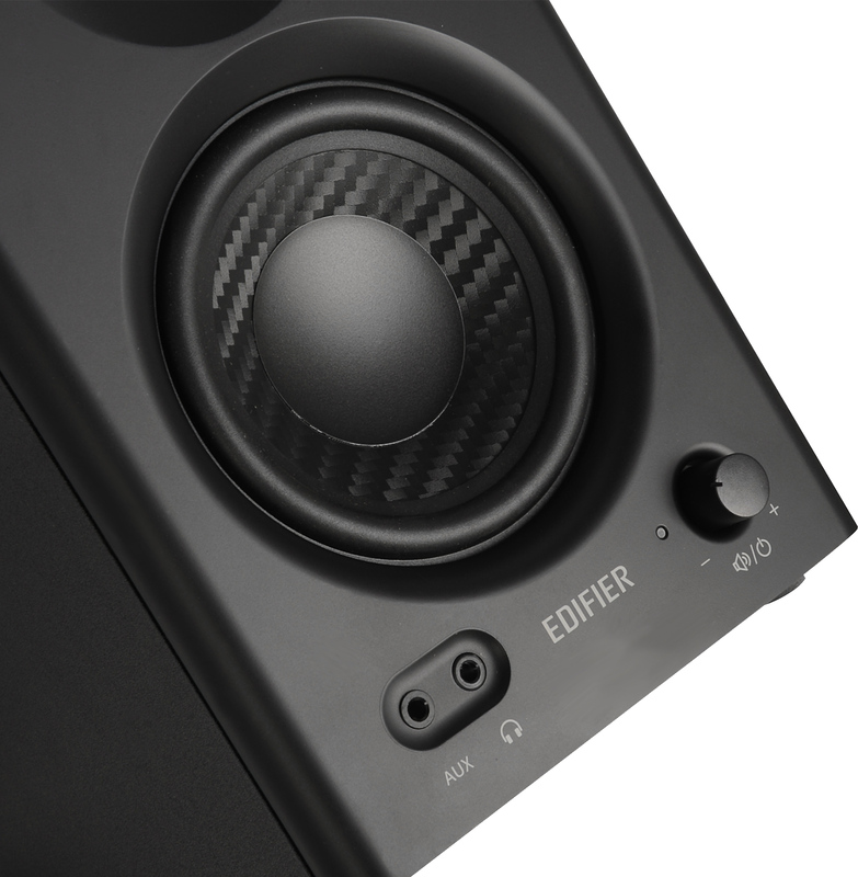 Edifier mr4 zwart 4 orig - Edifier MR4 Powered Studio Monitor Speakers Zwart