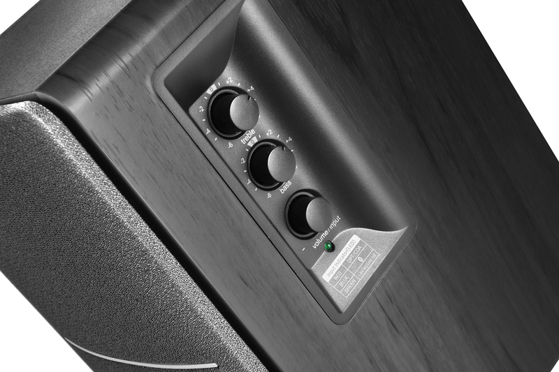 Edifier r1280db zwart 4 orig - Edifier R1280DB Powered Bluetooth Bookshelf Speakers