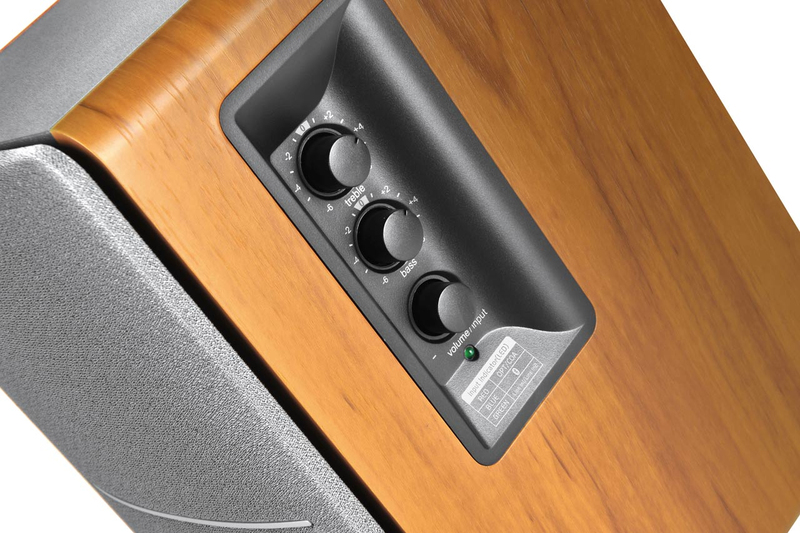 Edifier r1280db zwart bruin 3 orig - Edifier R1280DB Actieve Bluetooth Bookshelf Speakers