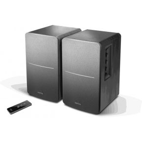 R1280T Powered Bookshelf Speakers Zwart - afbeelding 2