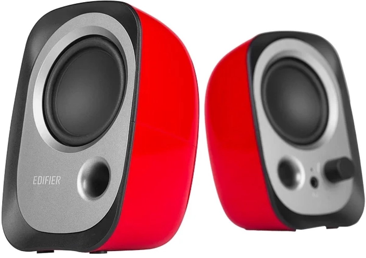 Edifier R12U - 2.0 Speakerset / Rood - afbeelding 10