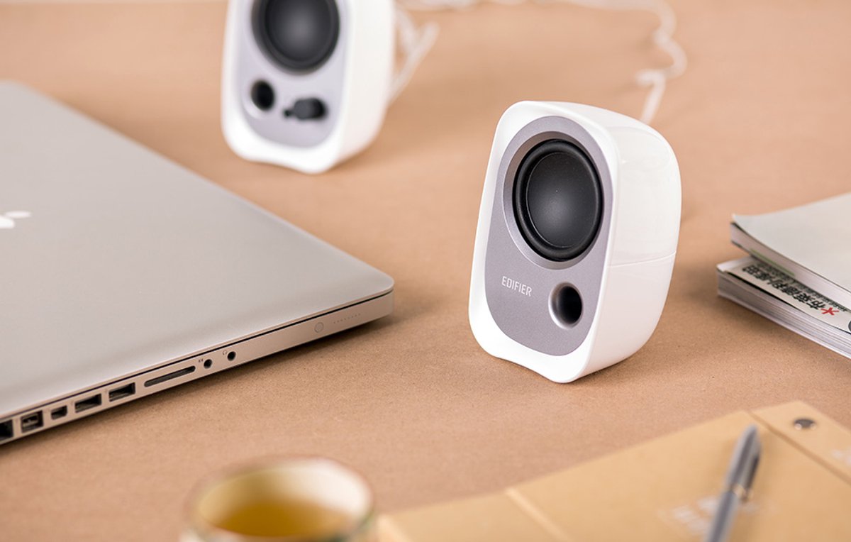 Edifier R12U - Speakerset - 2.0 - Usb - Pc - Wit - afbeelding 6