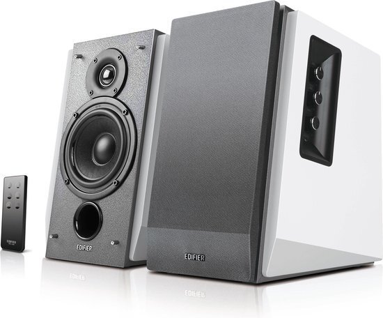 Edifier r1700bt zilver wit - Edifier R1700BT Bluetooth Bookshelf Speakers