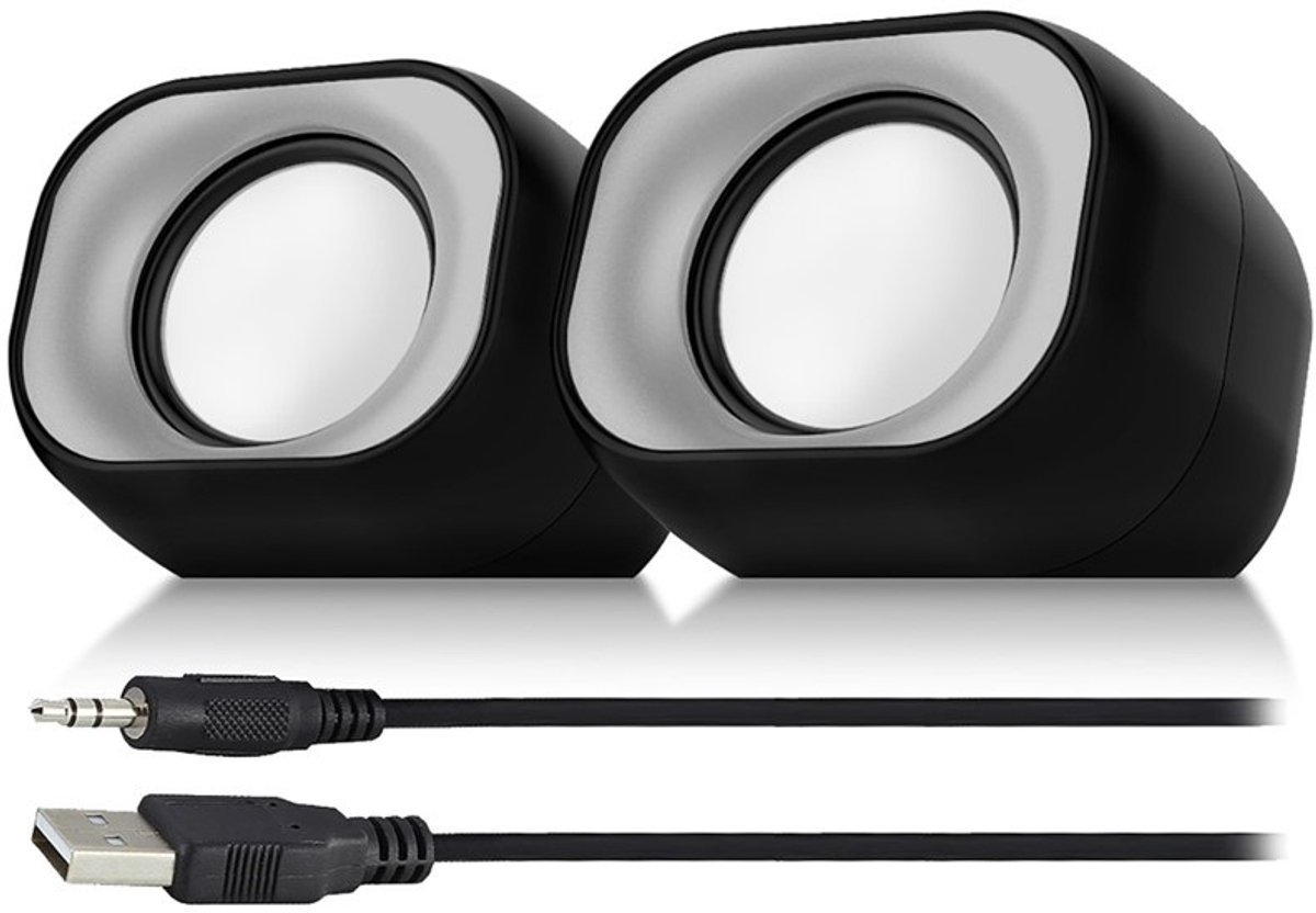 Eminent Eminent Pc Speakerset 2.0 Voor Pc En Laptop | Speakers Voor Pc| Voeding Via Usb | Em3513