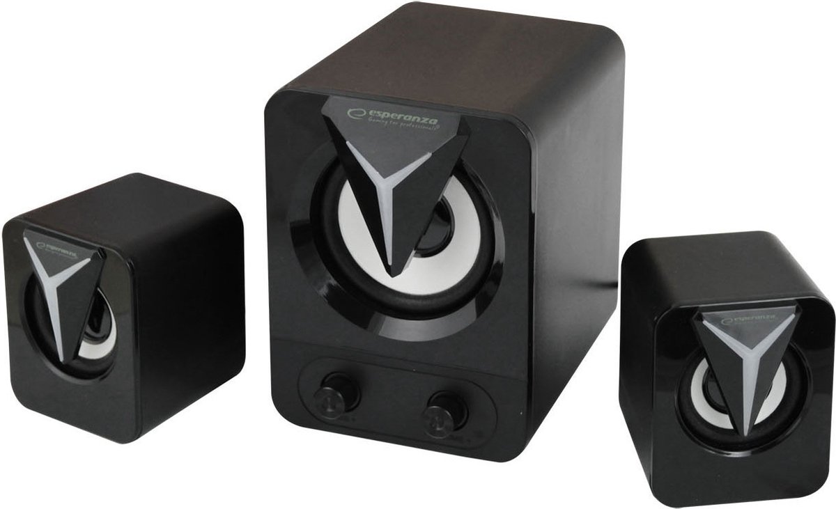 Esperanza - 2.1 Usb-Luidspreker Met Rgb-Led In Regenboogkleuren speaker - afbeelding 5