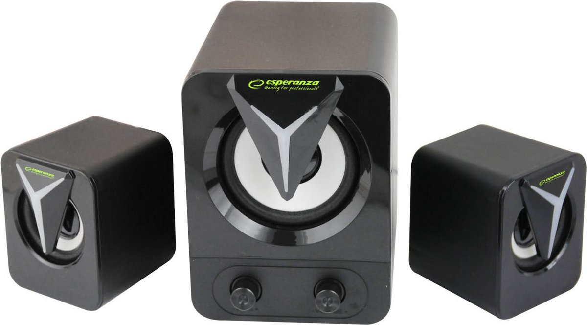 Esperanza - 2.1 Usb-Luidspreker Met Rgb-Led In Regenboogkleuren speaker - afbeelding 6