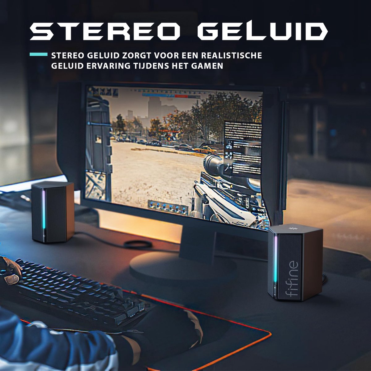 AmpliGame A20 Gaming Speakers - afbeelding 4