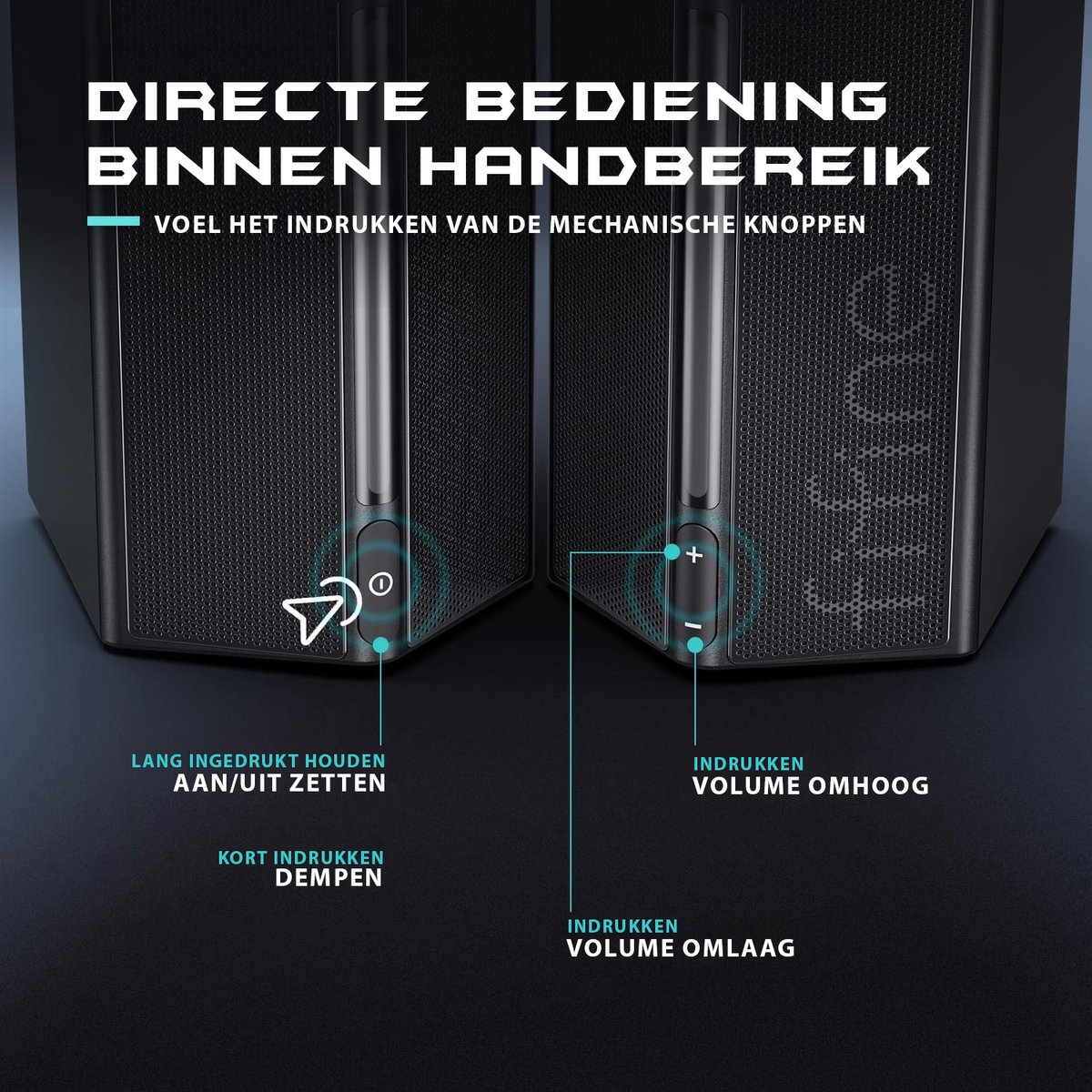 AmpliGame A20 Gaming Speakers - afbeelding 7