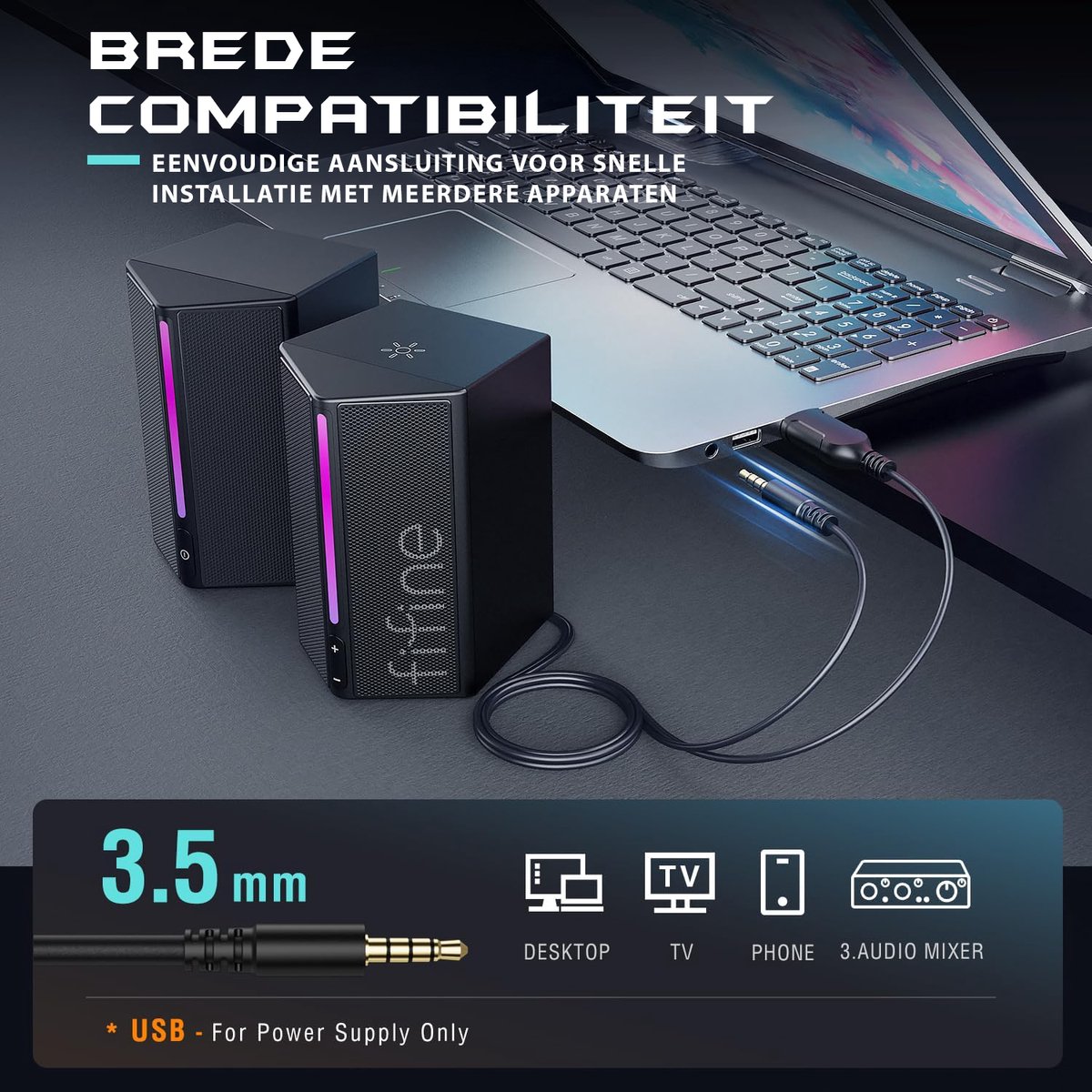 AmpliGame A20 Gaming Speakers - afbeelding 8